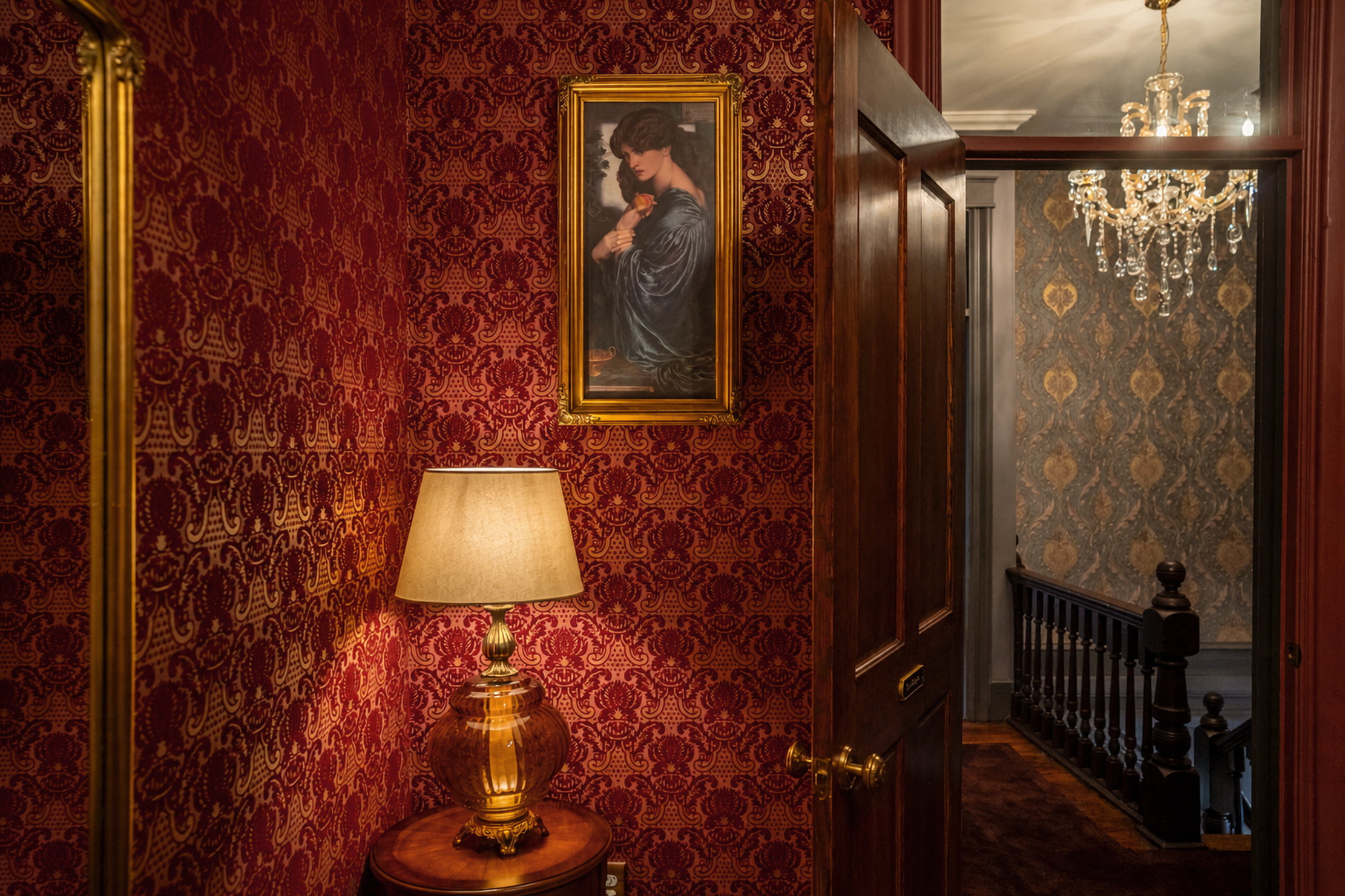 The room where the evening begins