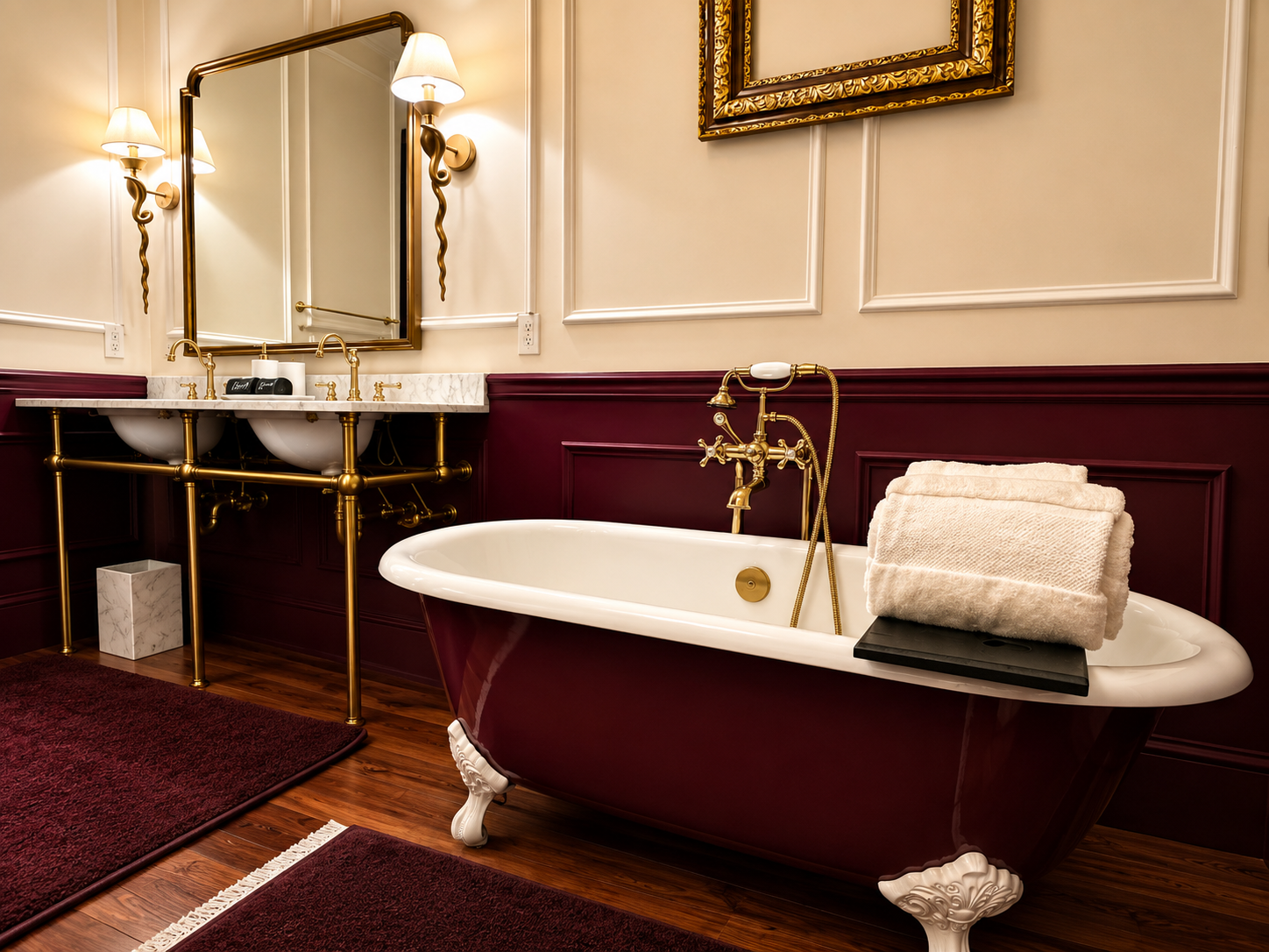 The bath at rest