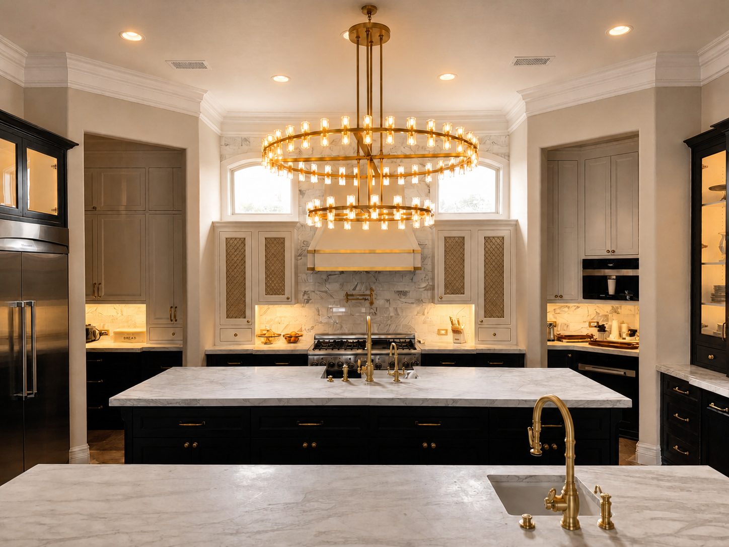 The kitchen from the far side