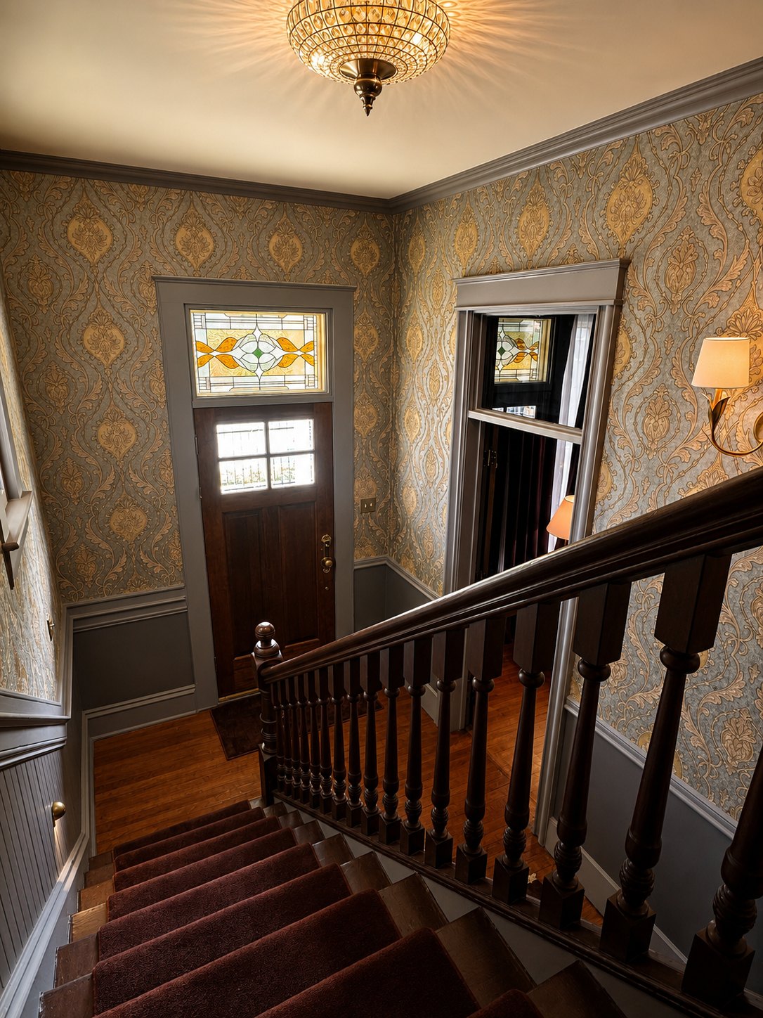 The stair, arriving
